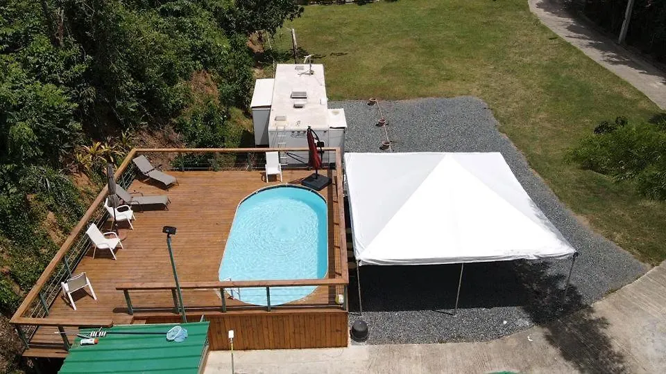 Campsite Hacienda Abuelo Hino Hotel Aguada Puerto Rico